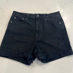 Gap 4” high rise shorts 28/6T